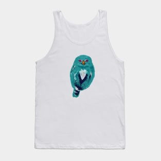 The Blue Owl Tank Top